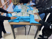 يافا: إدارة النساء بالحركة الإسلامية توفر الكتب المدرسية لسبعين طالب